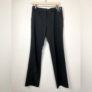 𝅺WOMEN’S NY & COMPANY classic black straight leg pants size 6